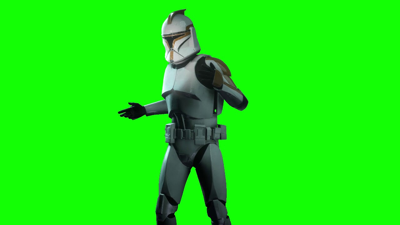 Oh no, it's a trap! (Phase 1 Clone green screen)