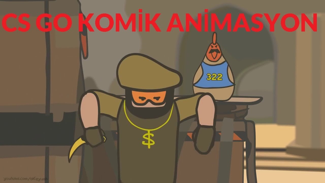 OHA !! TÜRKLER  CS GO'DA ! (KOMİK ANIMASYON KAÇIRMA)