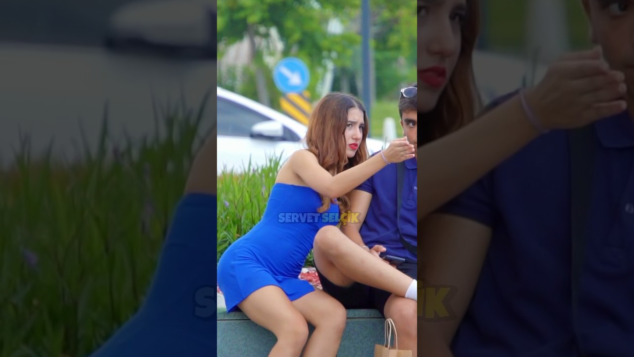 OHA KIZ NAPTI 😳(Yakın konuşma şakası) #funny #saka #keşfetteyiz #prank #trending #kameraşakası #aşk
