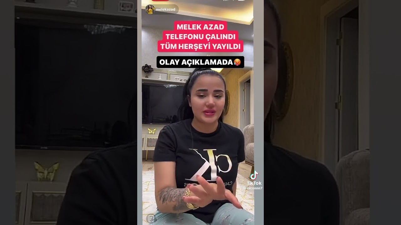 OHA Melek azad ifşa edildi diye ağlıyor + 18 videoları izle bak