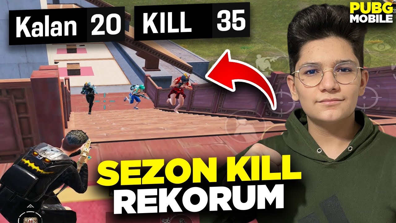 OHA!! SEZON KİLL REKORUMU KIRDIM! | PUBG MOBİLE