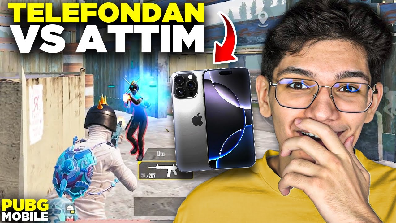 OHA! YENİ CİHAZIMLA VS ATTIM ! - PUBG MOBİLE