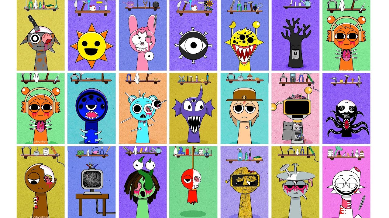 Ohh NO !! HELP All Sprunki  | Incredibox Sprunki SURVIVED Animation #sprunki #incredibox