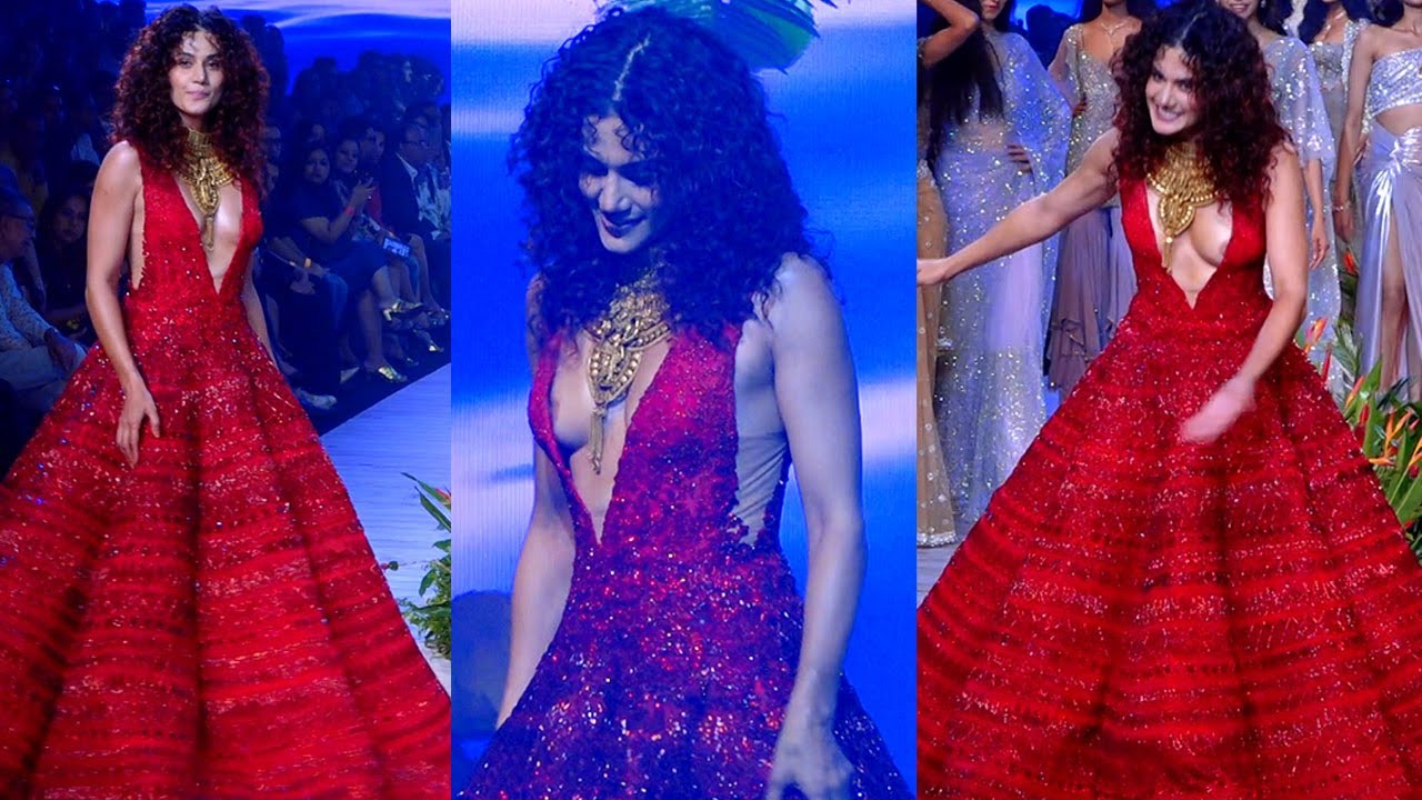 Ohh No!! Ye Kya Hogaya Tapsee Pannu Ke Sath Ramp Par😱Biggest OOPS Moment Ever