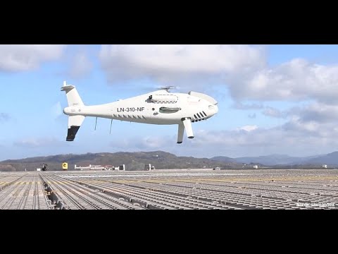 oil and gas drone Schiebel S-100 Camcopter