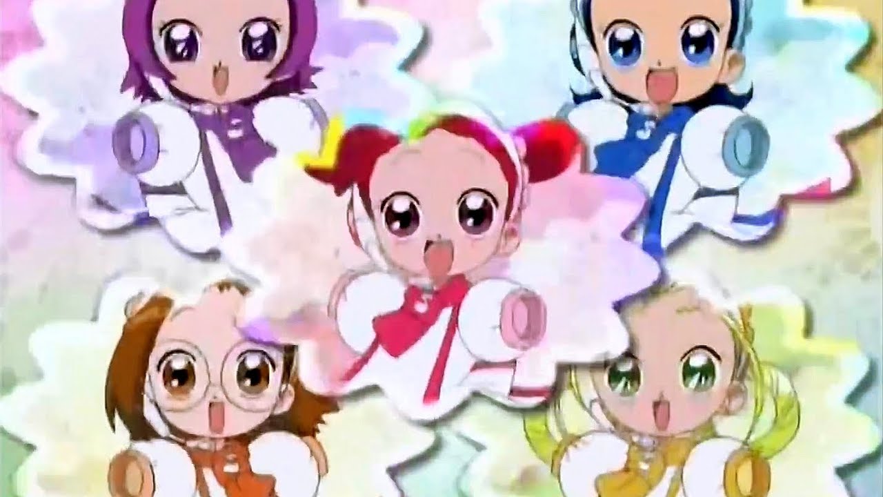 Ojamajo Doremi Motto Group Transformations From Witches Into Patissier Full HD 1080p