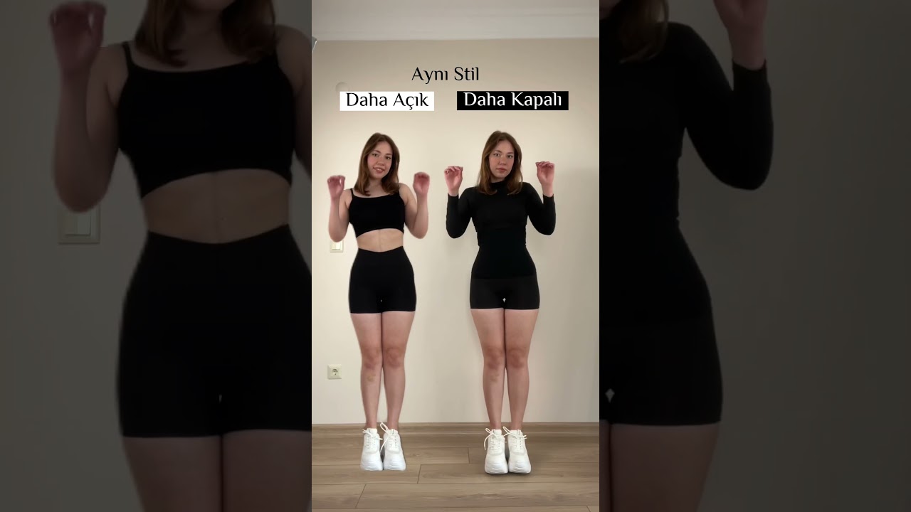 Çok açık giyinmeyi tercih etmeyenler için kombinler serisi ❤️ #shorts #kombin