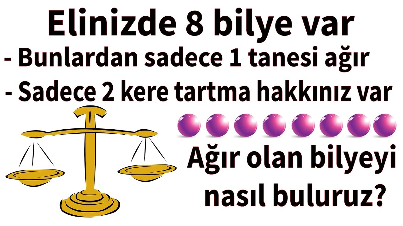 ÇOK ZOR 5 ZEKA SORUSUNU ÇÖZEBİLECEK MİSİN?