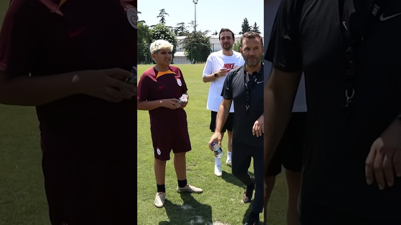 Okan Buruk ve Ali yiğit ile CHALLENGE ! ( Kamera arkası ) #futbol #shortsvideo #spor #eğlence