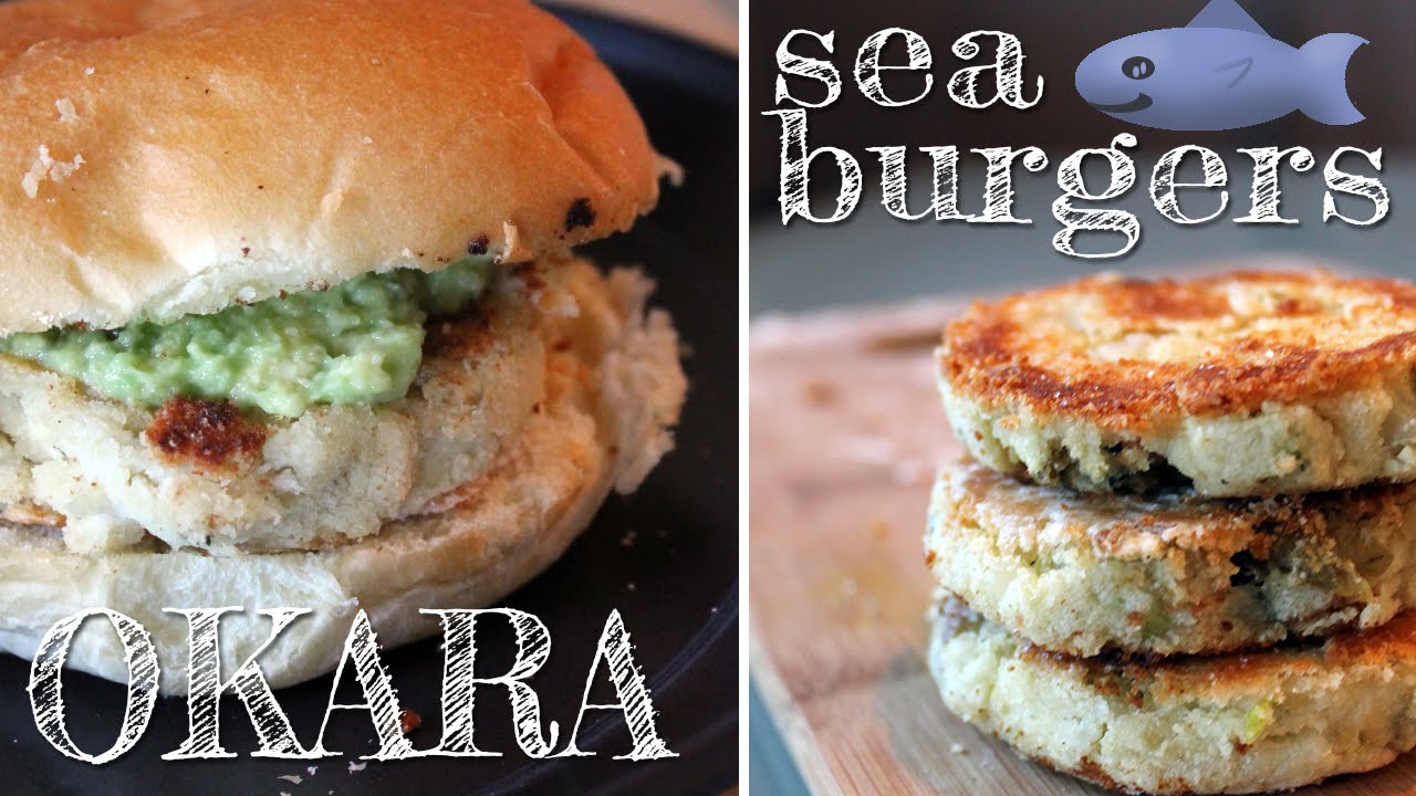 Okara Sea Burgers [gluten-free + vegan]