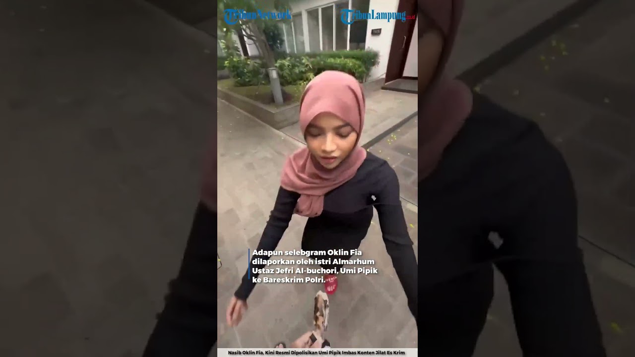 Oklin Fia's Fate, Now Officially Reported to the Police by Umi Pipik Due to Ice Cream Licking Con...