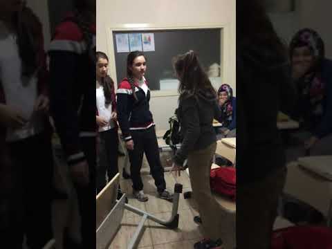 Okulda Kız kavgası #shorts