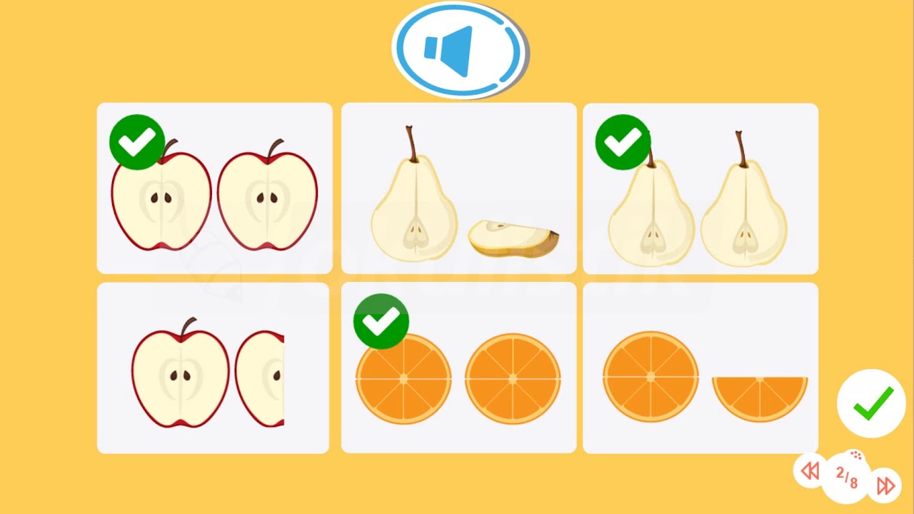 Okulistik - 1. Sınıf - Matematik - Kesirleri Öğreniyorum