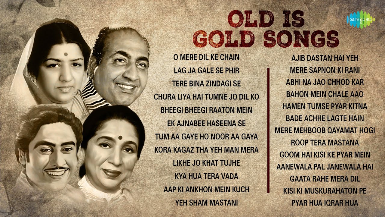 Old is Gold | O Mere Dil Ke Chain | Lag Ja Gale Se Phir |Tere Bina Zindagi Se |Evergreen Hindi Songs