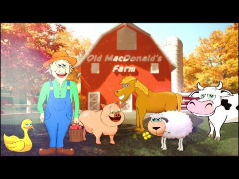 Old MacDonald Had A Farm - The classic nursery rhyme Mini Monsters Music