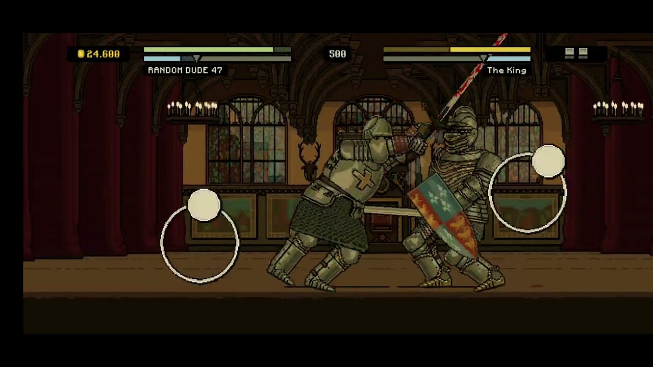(old recording)defeating the king on lv500 English in blodybastard the game
