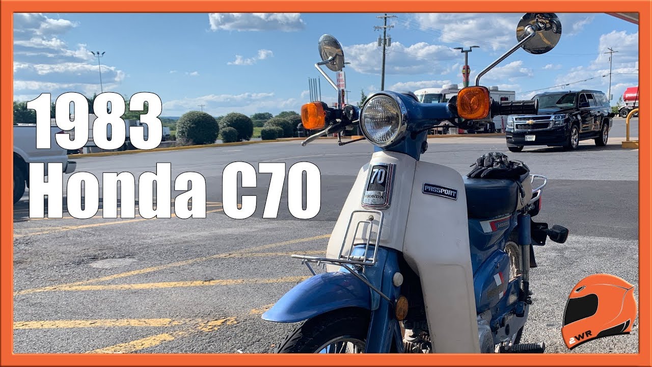 Old School Honda Cub | 1983 Honda C70 Passport