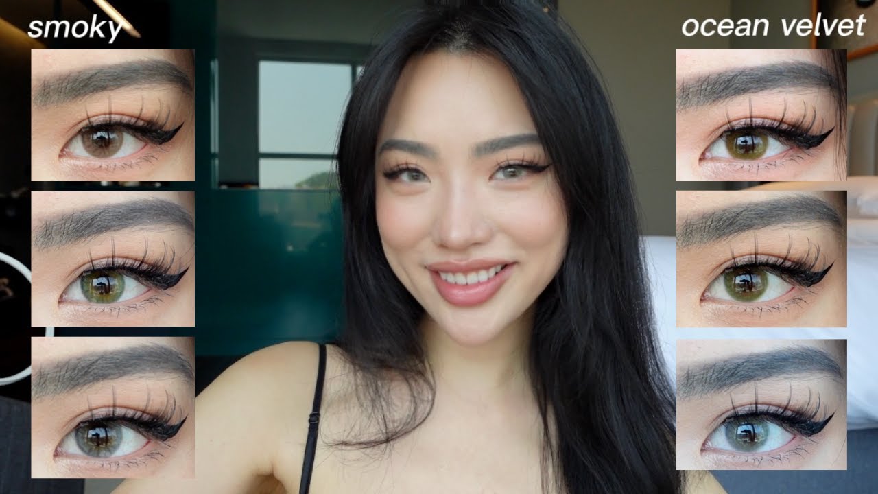 OLENS Contacts Haul! ft. Eye check-up in KOREA + a GIVEAWAY!!