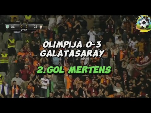 Olimpija Ljubljana 0 – 3 Galatasaray (2.Gol Mertens)