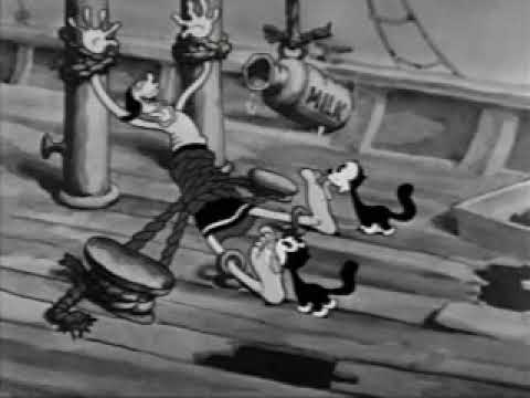 Olive oyl tickle scene