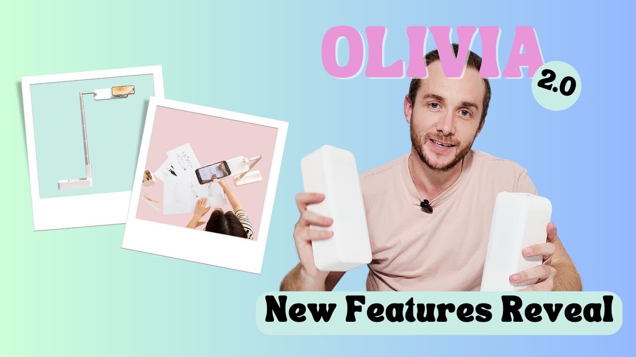 Olivia 2 - The new improved overhead point of view tripod and phone stand
