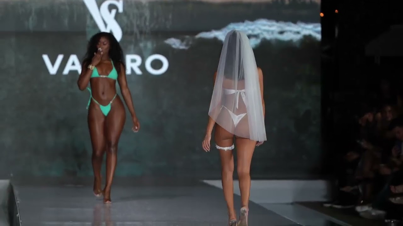 Olivia Jackson In SLOW MOTION Miami Swim Week 'The Shows' 2023