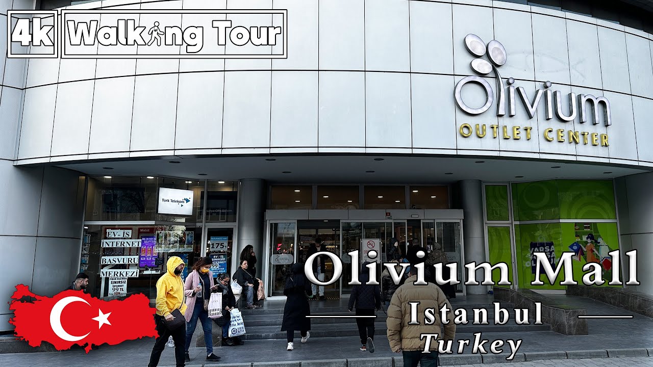 Olivium Shopping Center, Istanbul, Turkey Walking Tour 🇹🇷