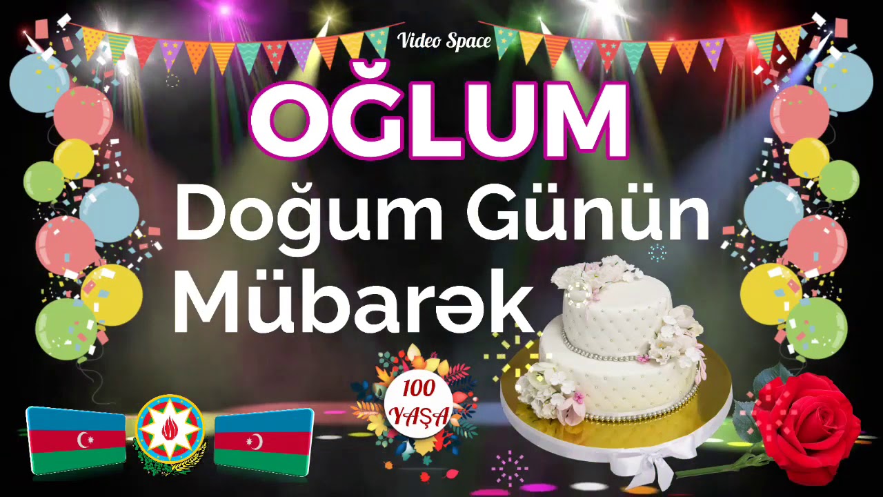 Oğlum ad günün mübarək.