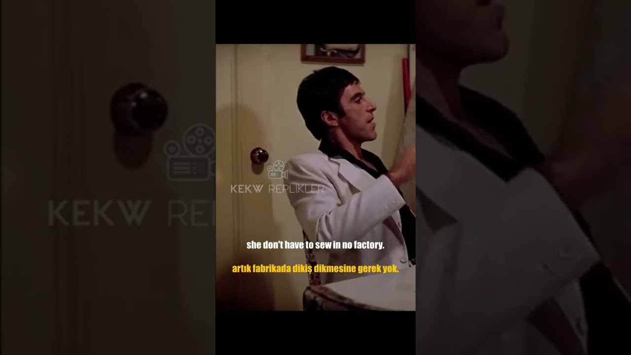 Oğlun başardı anne... Tony Montana, namıdiğer Scarface'in ailesiyle konuşma sahnesi...