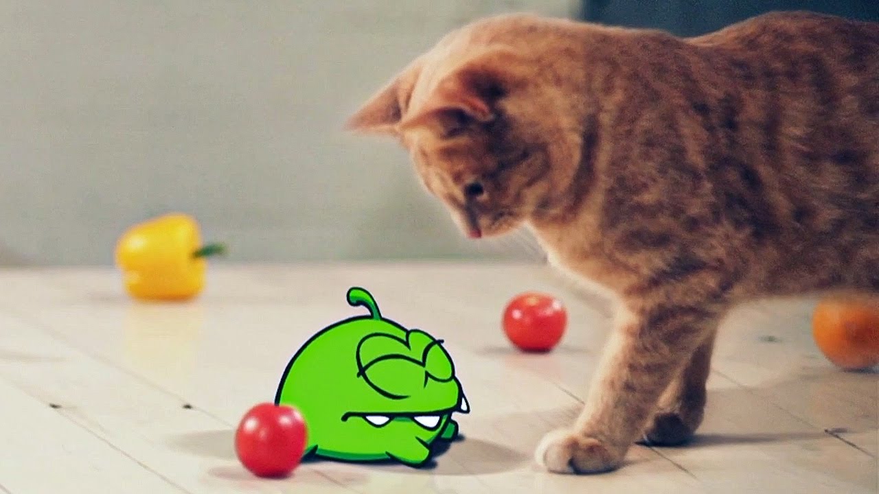 Om Nom and Cat | Om Nom | Monster Cartoon for Kids