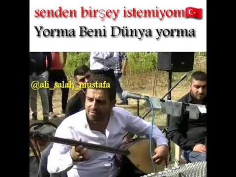 Omar Şahin Senden birşey istemiyom Yorma Beni Dünya yorma