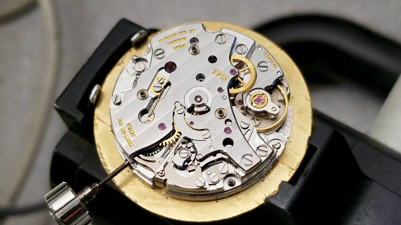 OMEGA Seamaster Aqua Terra Calibre 3313 in-motion