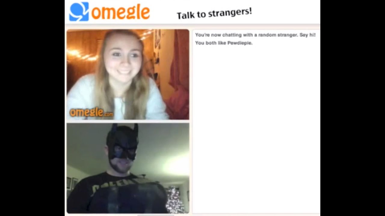 Omegle BatMan with Boobs Trolling #6