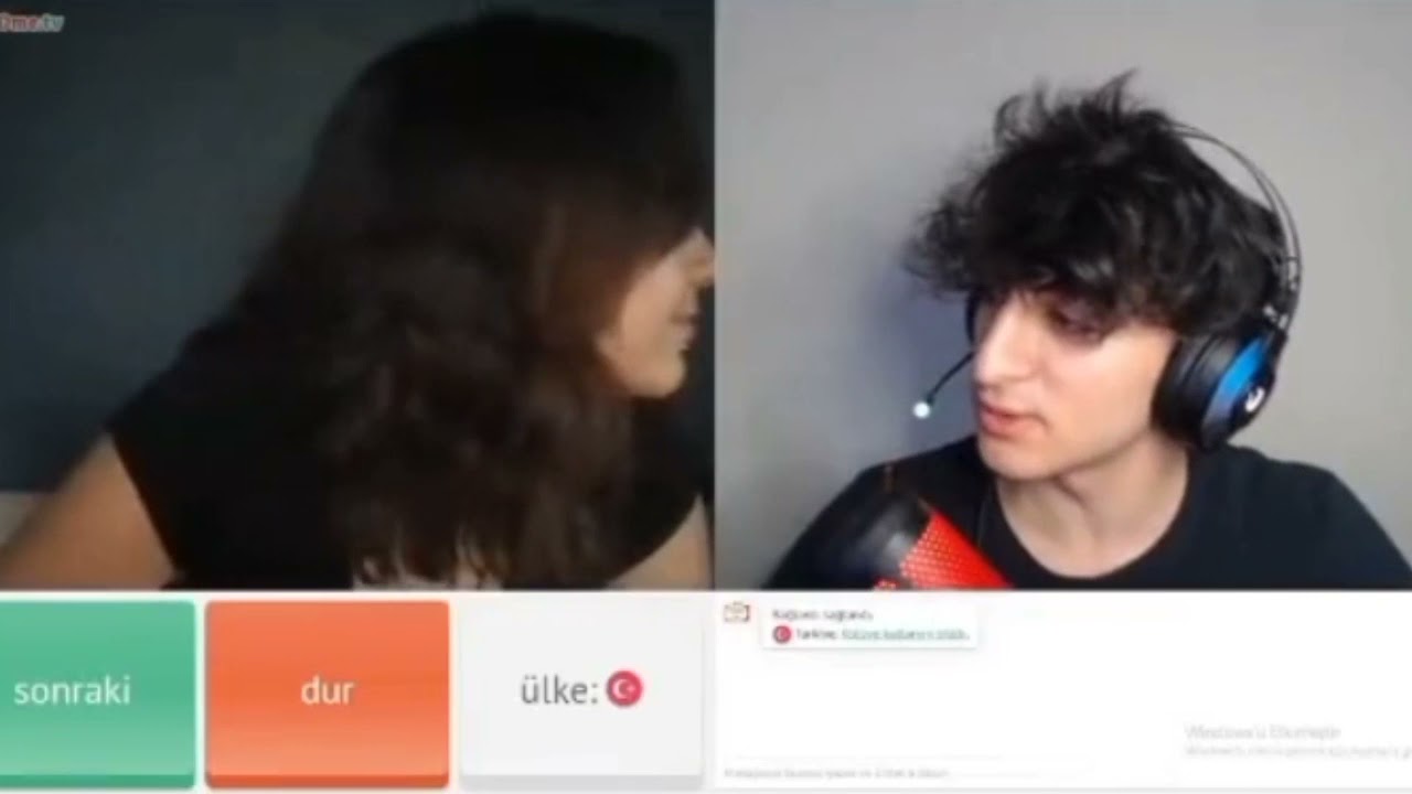 Omegle den kız avladı efsane video