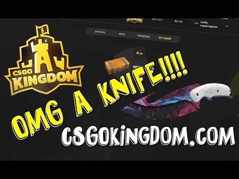 OMG A KNIFE!!! - CSGOKingdom.com