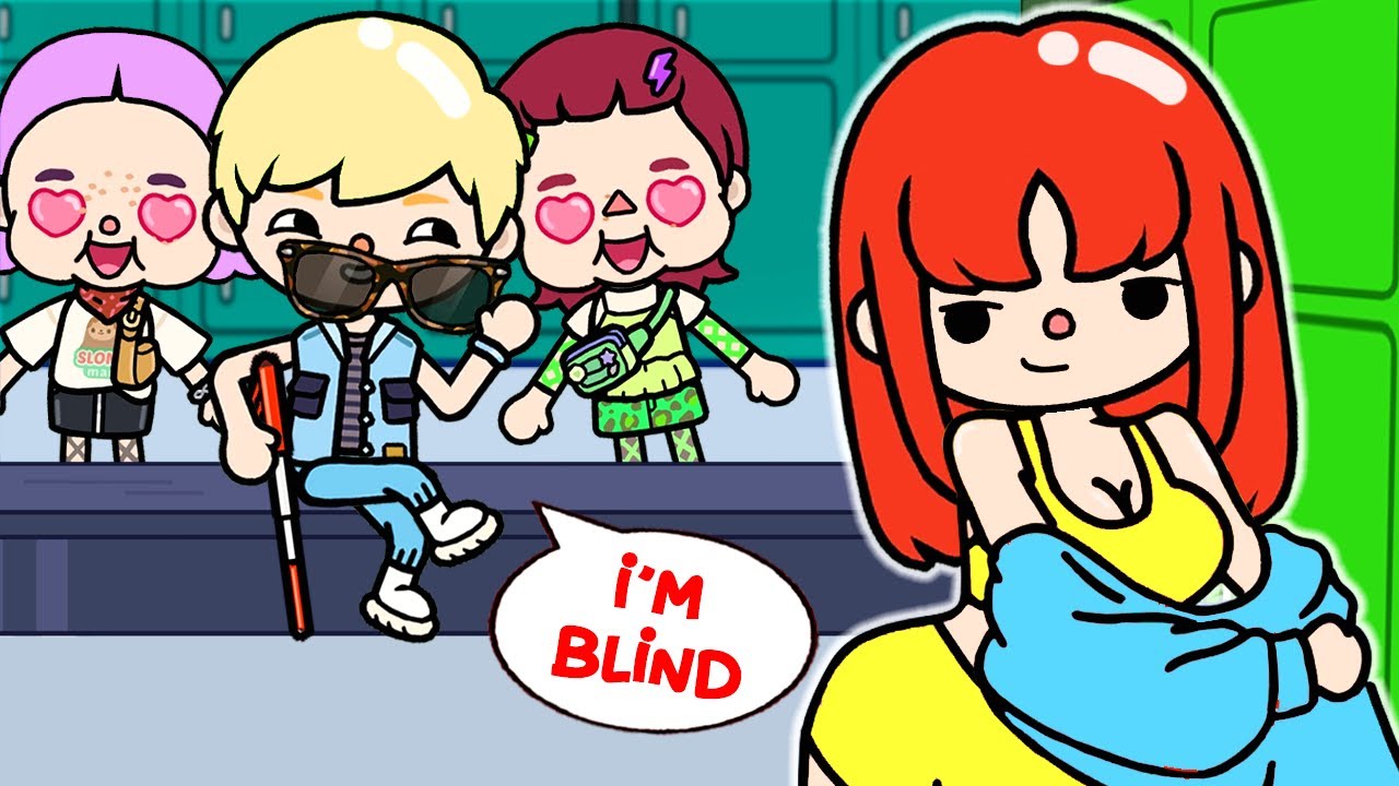 OMG!!! Man Pretends To Be Blind To Stalk Me 👴🍩 Toca Life Story | Toca Boca