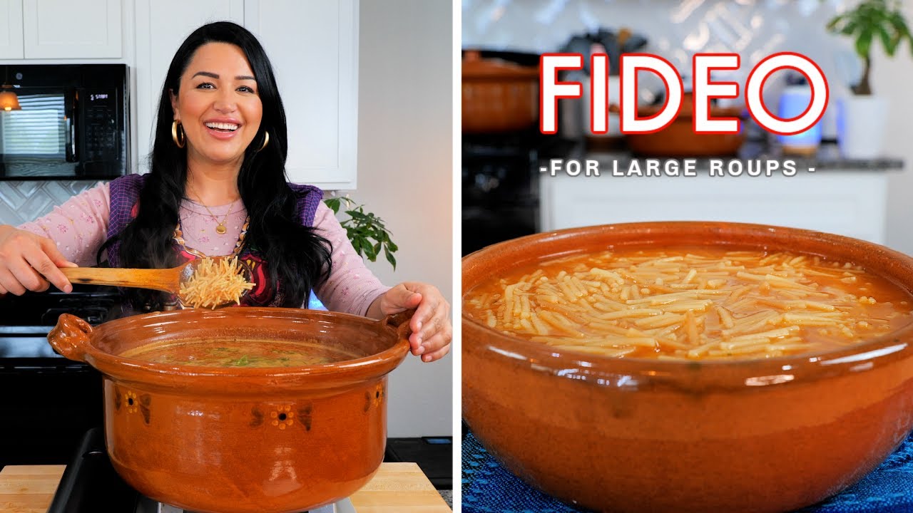 OMG!!!! THIS IS GOOD AND CHEAP TO MAKE FOR HUGE FAMILY | SOPA DE FIDEO RECETA