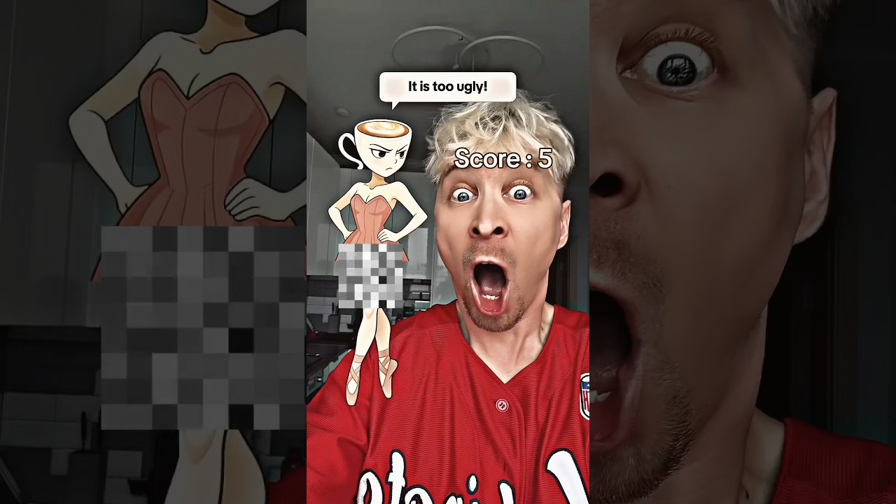 Omg🙈 Try TikTok Filter Balerina Cappuccina👀#tiktok #trend d