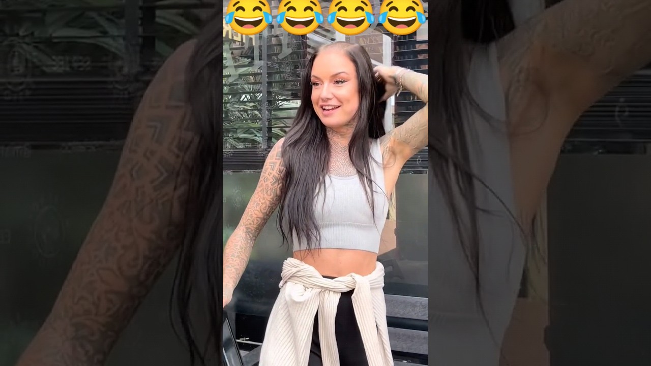 OMG😱Beautiful Teengirl headshaved😂|forced haircut 🤯#shorts#headshave