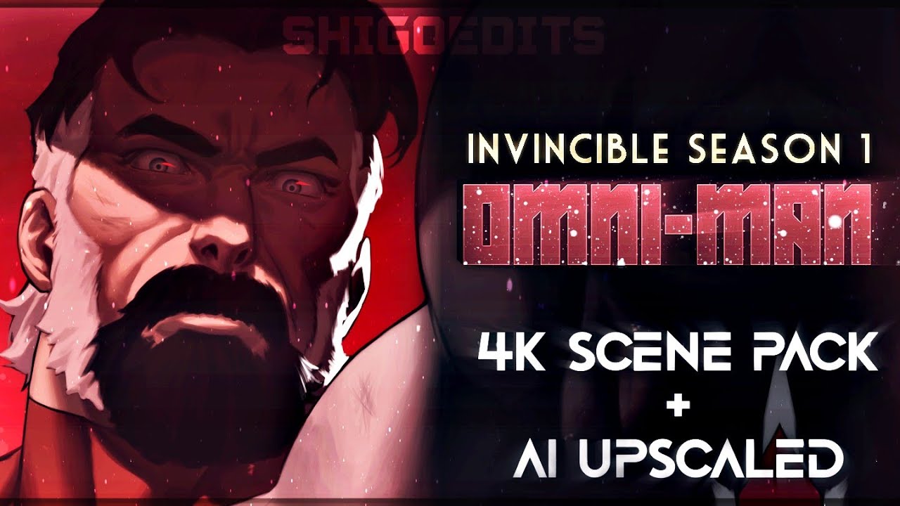 Omni Man 4K Scenes Pack | AI Upscaled | Invincible