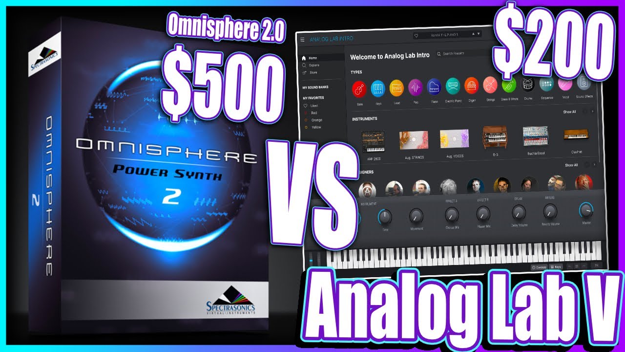 Omnisphere Vs Analog Lab V: Battle of the Synths - Which One Reigns Supreme?
