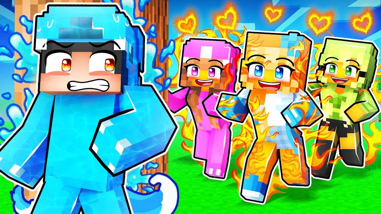 Omz Water LOVE CURSE in Minecraft!