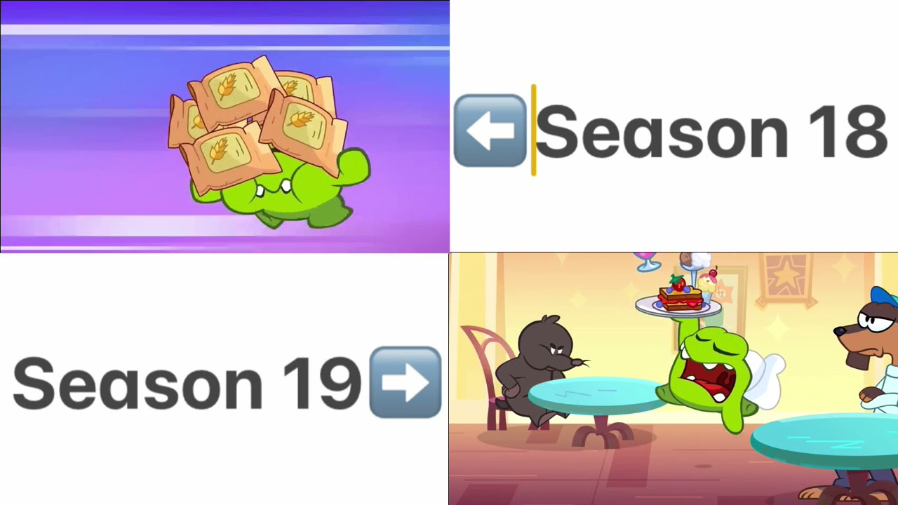 On Nom Stories (On Nom Cafe) Intro - Season 18 VS Season 19