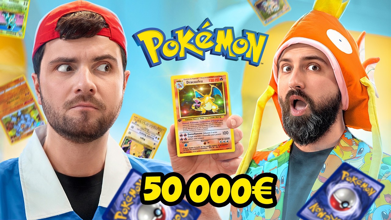 ON OUVRE 50 000€ DE CARTES POKÉMON (Dracaufeu ou pas ?)