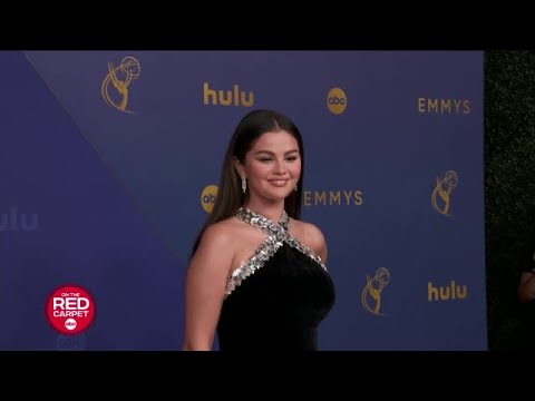 On The Red Carpet: Selena Gomez arrives at the Emmy Awards 2024