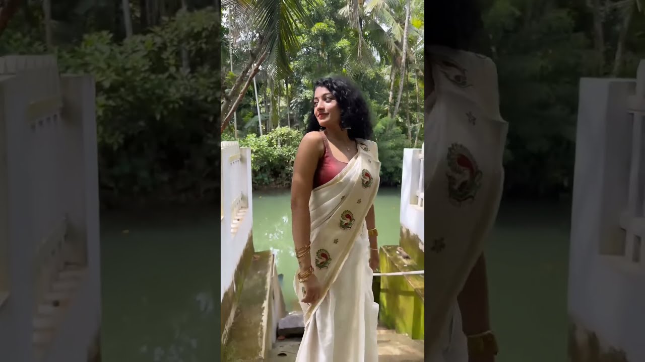 Onam special photoshoot of #AnjaliNair ❤️😍