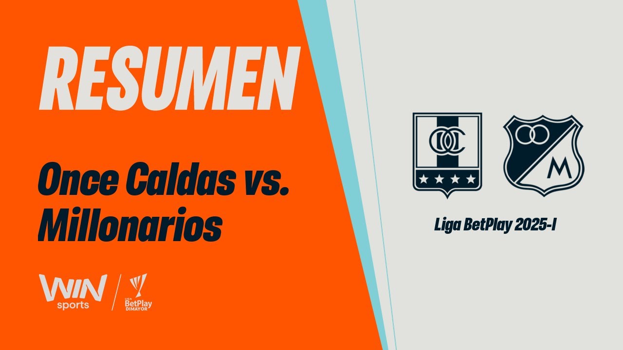 Once Caldas vs. Millonarios (recap) | Liga BetPlay Dimayor 2025-2021 | Home Runs - Matchday 3
