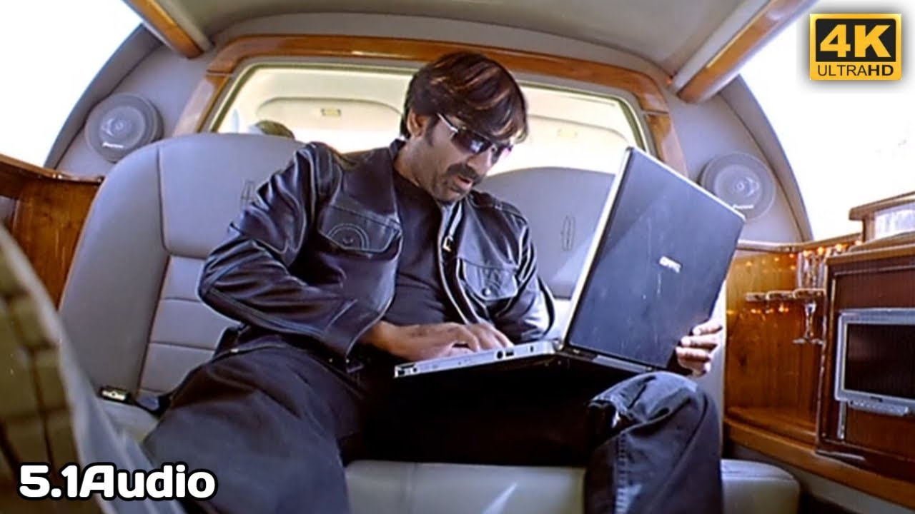 Once Up On 4K Video Song || Dubai Seenu Movie || Ravi Teja, Nayanthara