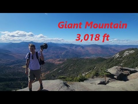 One GIANT MOUNTAIN!!! HIKING Giant Mountain---Giant Mt. Wilderness--New York