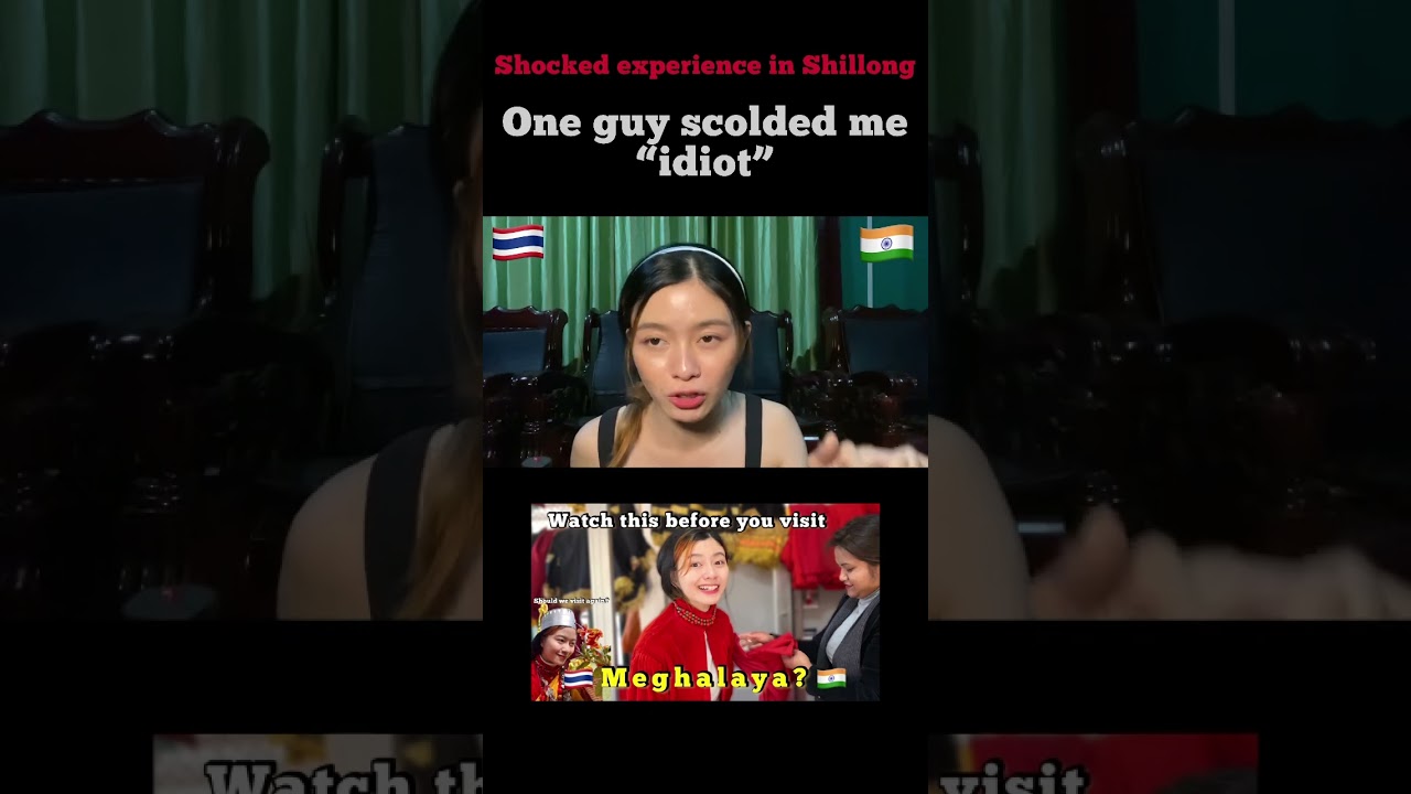 One guy scolded me “Idiot” in Shillong🥲 #india #northeast #meghalaya